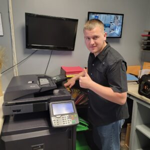 Meet Logan. Your copy repair technician in Citrus County Florida.